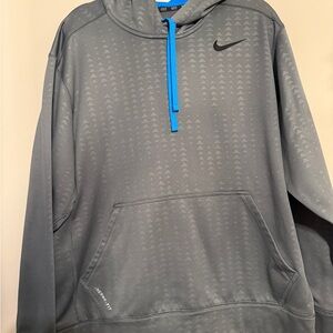 Nike Men's Gray Hoodie